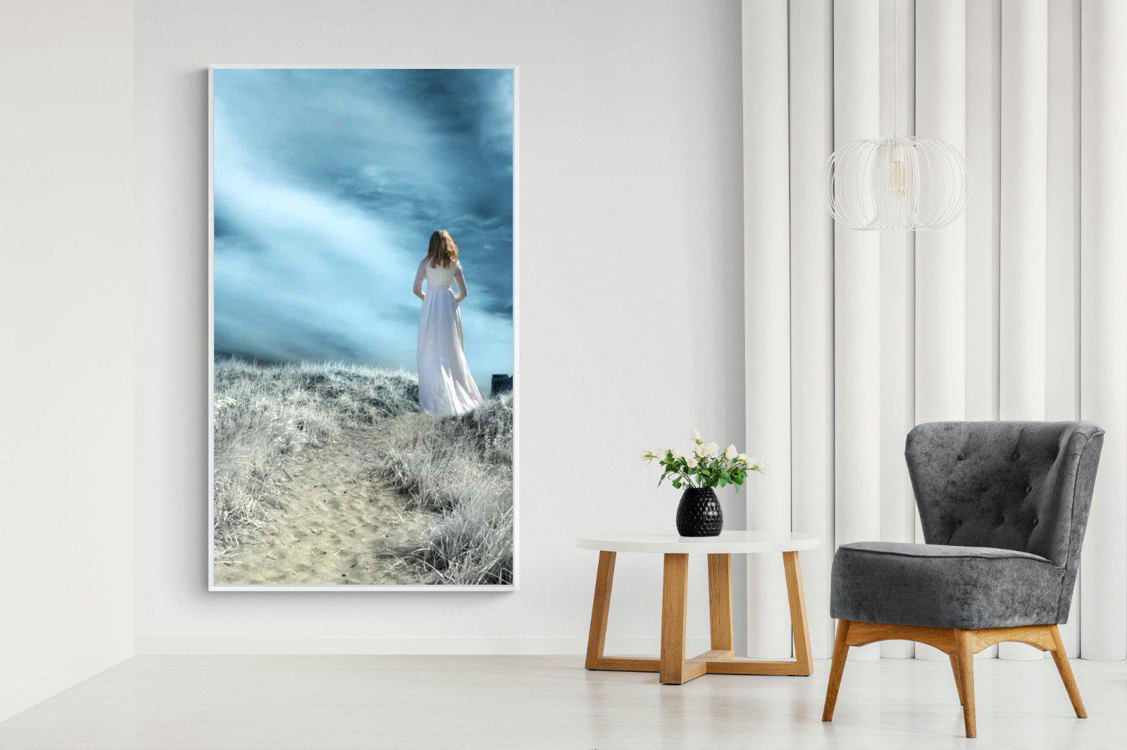 Seashore Drama-Wall_Art-130 x 220cm-Mounted Canvas-White-Pixalot