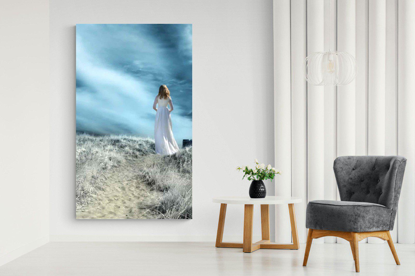 Seashore Drama-Wall_Art-130 x 220cm-Mounted Canvas-No Frame-Pixalot