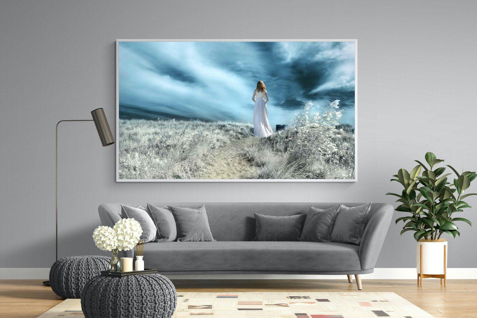 Seashore Drama-Wall_Art-220 x 130cm-Mounted Canvas-White-Pixalot