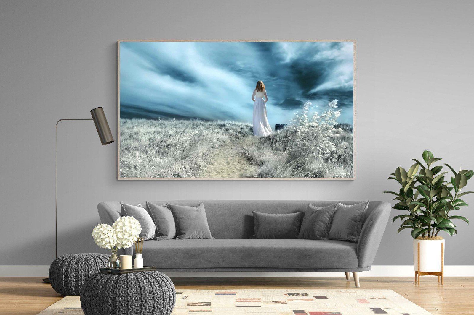 Seashore Drama-Wall_Art-220 x 130cm-Mounted Canvas-Wood-Pixalot