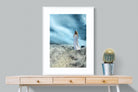 Seashore Drama-Wall_Art-75 x 100cm-Framed Print-White-Pixalot