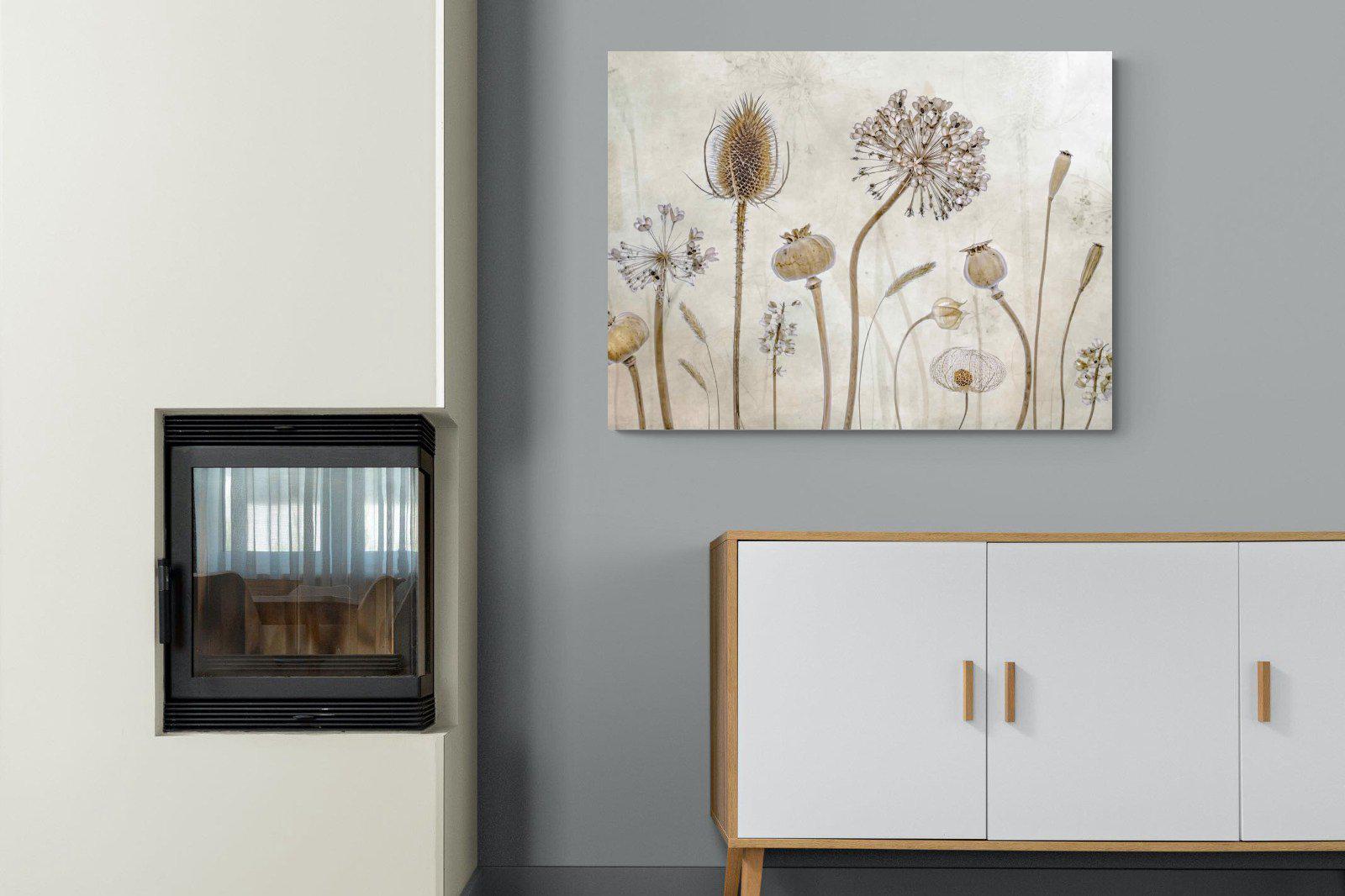 Seed Pods-Wall_Art-100 x 75cm-Mounted Canvas-No Frame-Pixalot