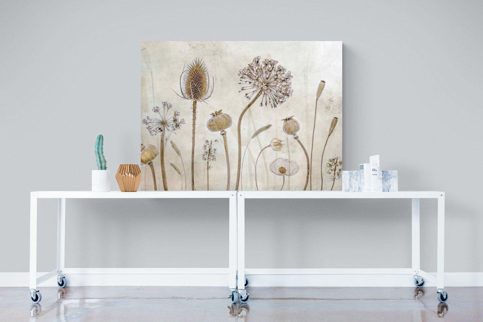 Seed Pods-Wall_Art-120 x 90cm-Mounted Canvas-No Frame-Pixalot