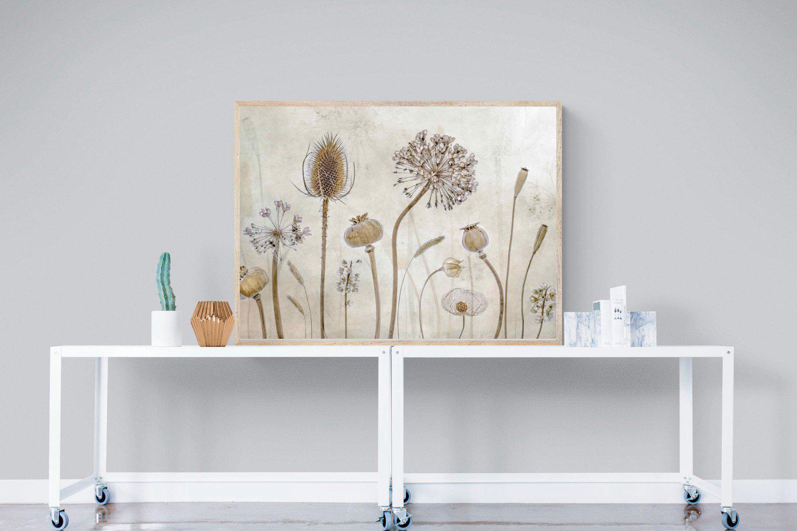 Seed Pods-Wall_Art-120 x 90cm-Mounted Canvas-Wood-Pixalot
