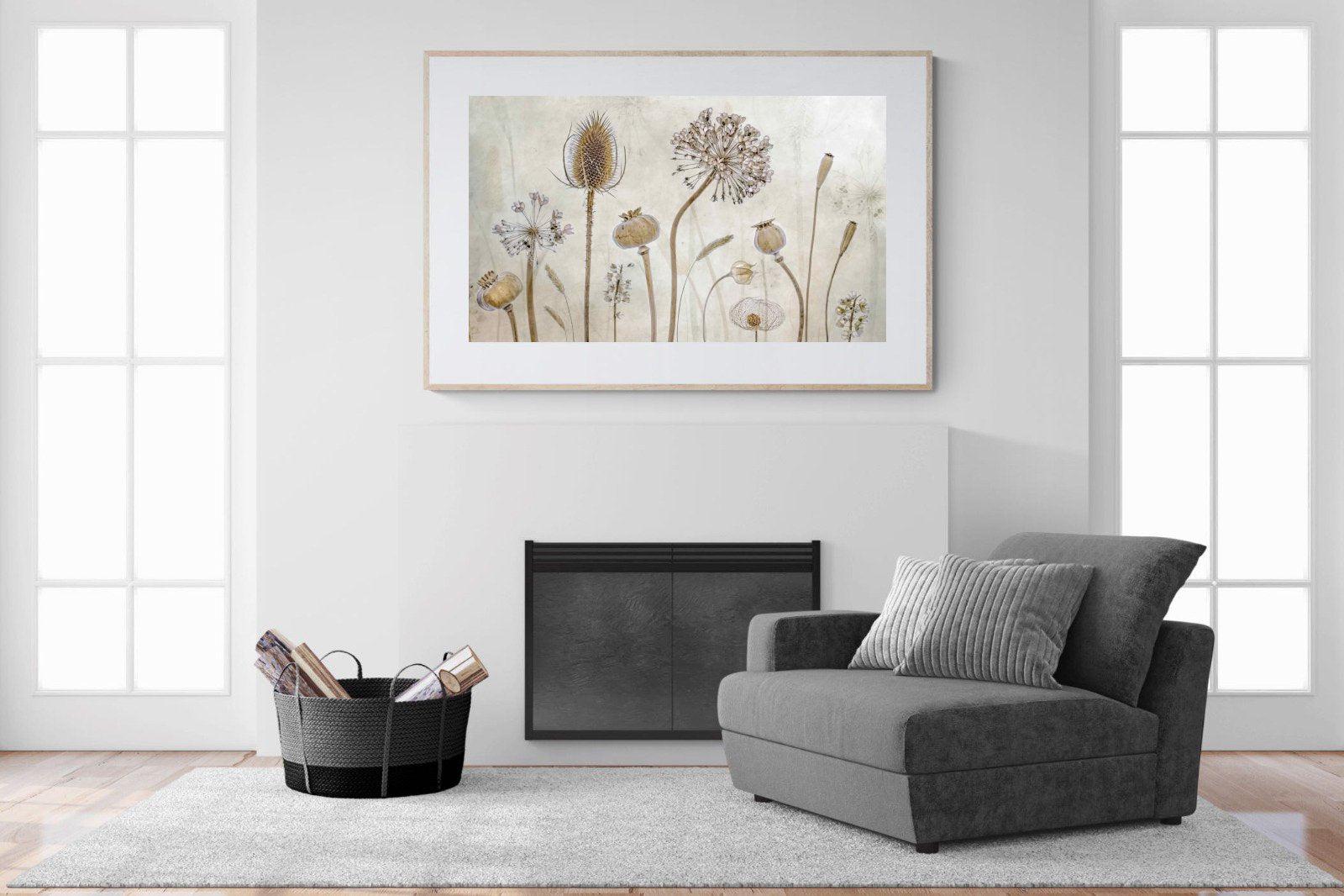 Seed Pods-Wall_Art-150 x 100cm-Framed Print-Wood-Pixalot