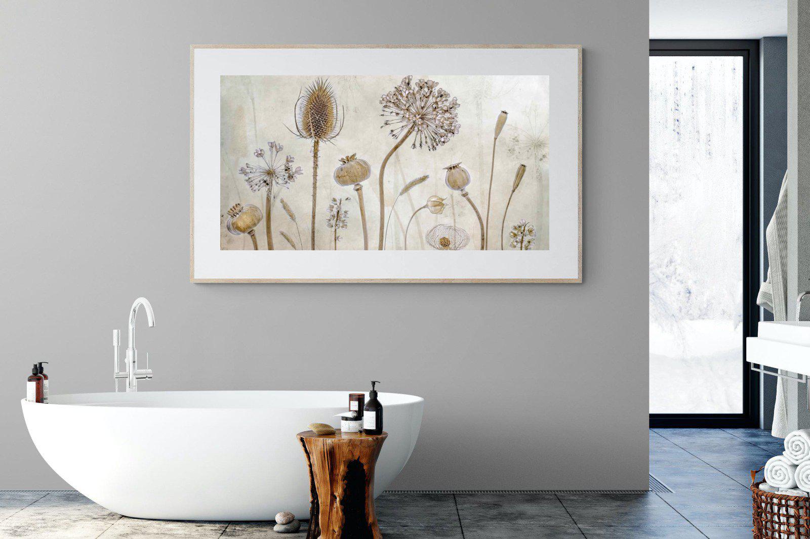 Seed Pods-Wall_Art-180 x 110cm-Framed Print-Wood-Pixalot