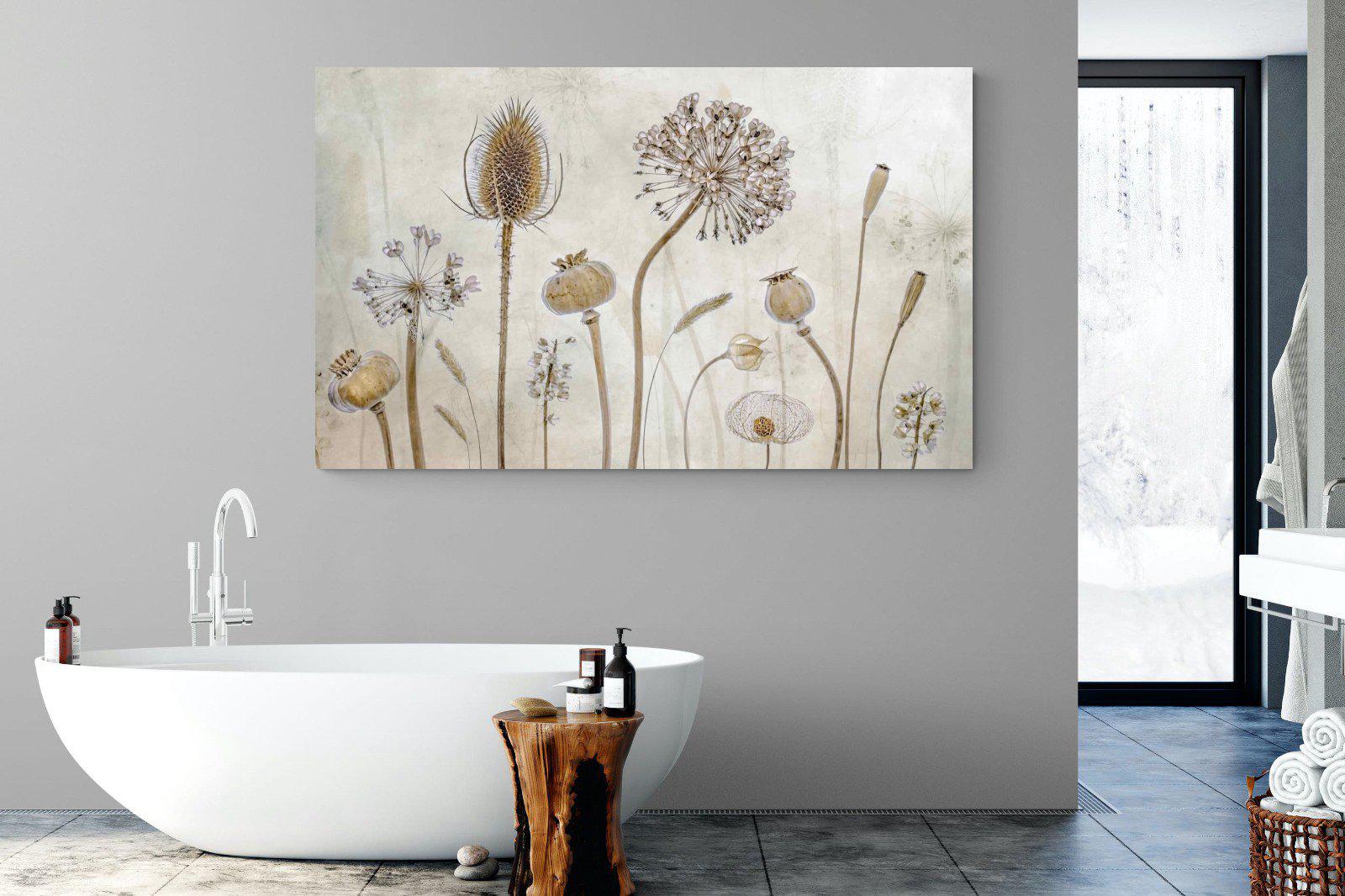 Seed Pods-Wall_Art-180 x 110cm-Mounted Canvas-No Frame-Pixalot
