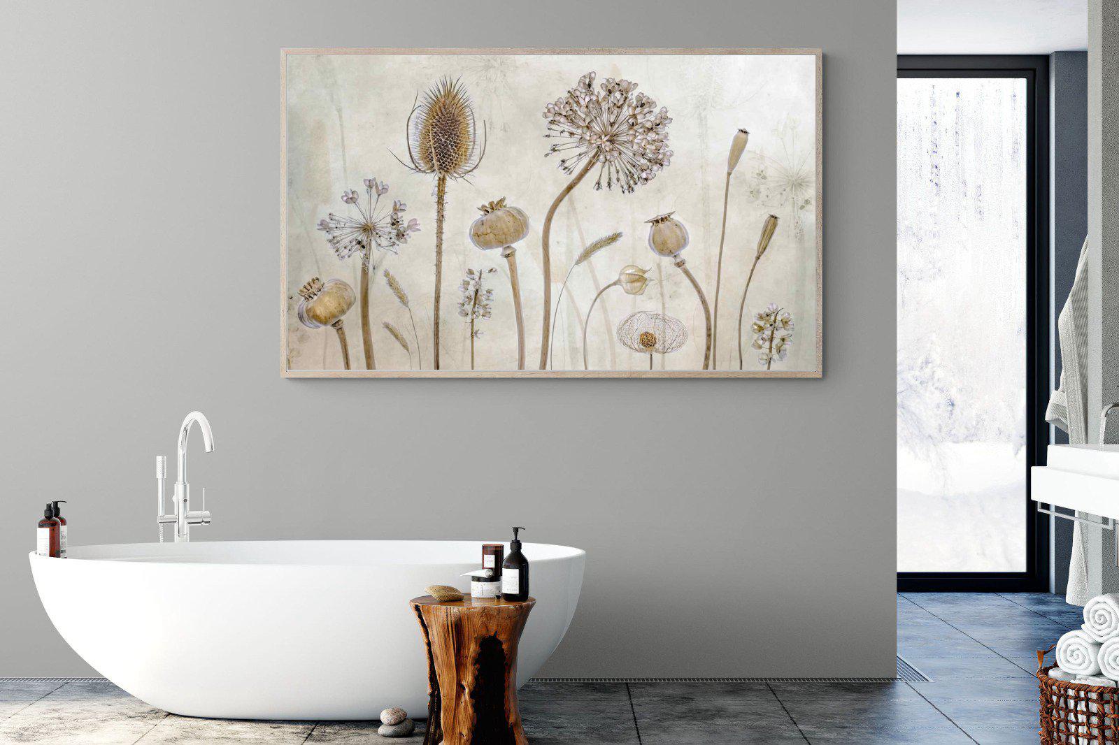 Seed Pods-Wall_Art-180 x 110cm-Mounted Canvas-Wood-Pixalot