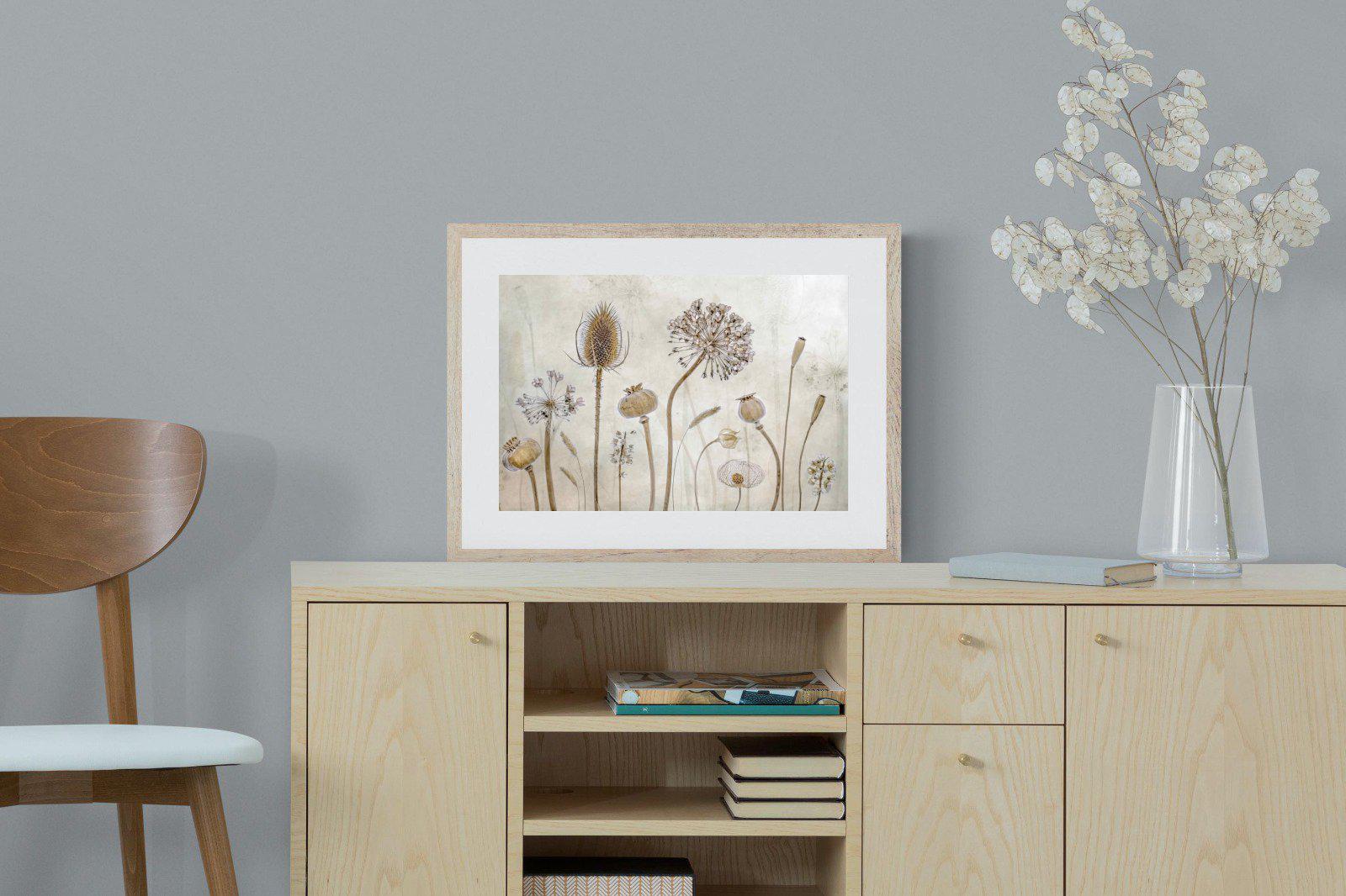 Seed Pods-Wall_Art-60 x 45cm-Framed Print-Wood-Pixalot