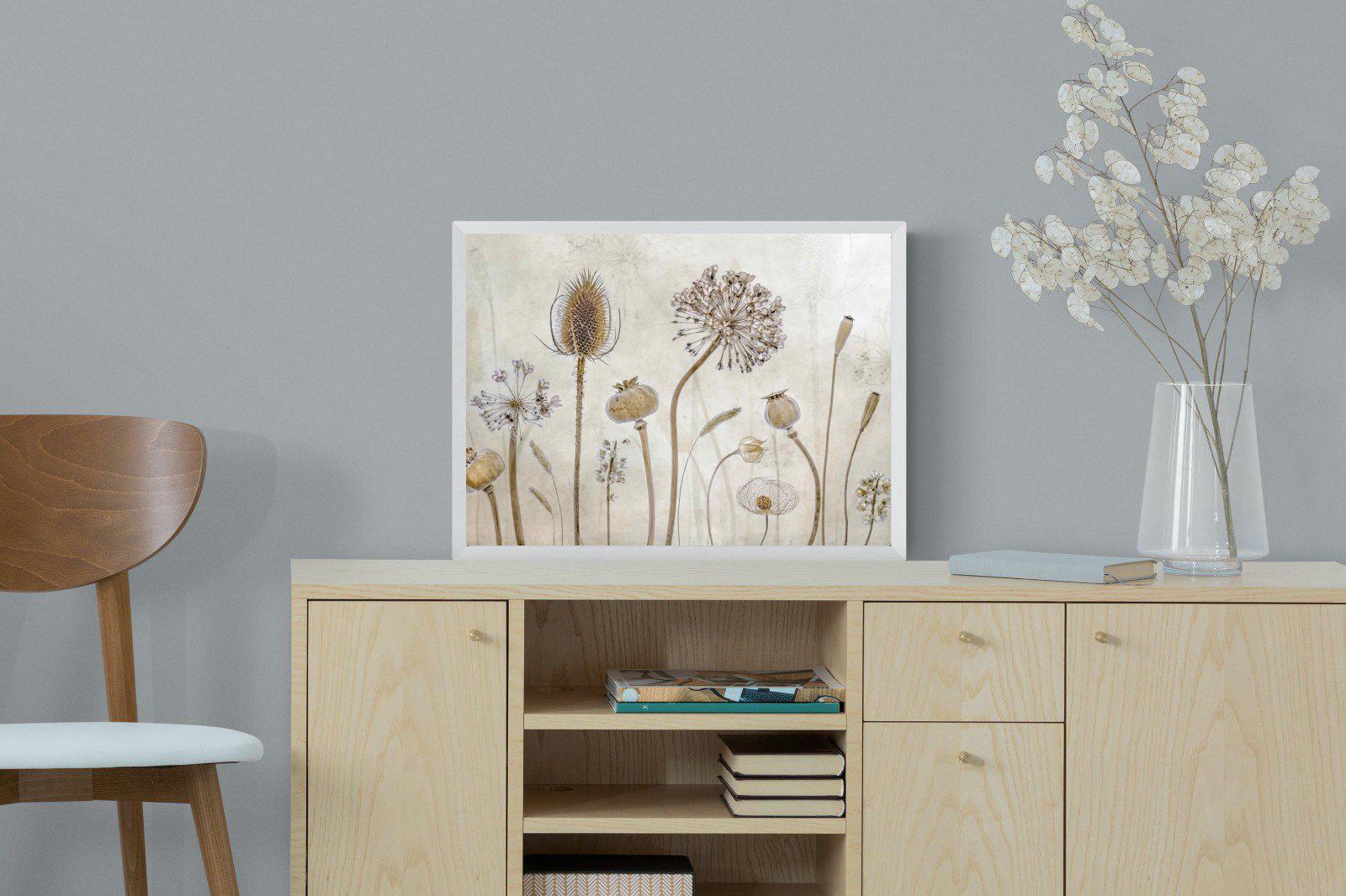 Seed Pods-Wall_Art-60 x 45cm-Mounted Canvas-White-Pixalot