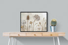 Seed Pods-Wall_Art-80 x 60cm-Mounted Canvas-Black-Pixalot