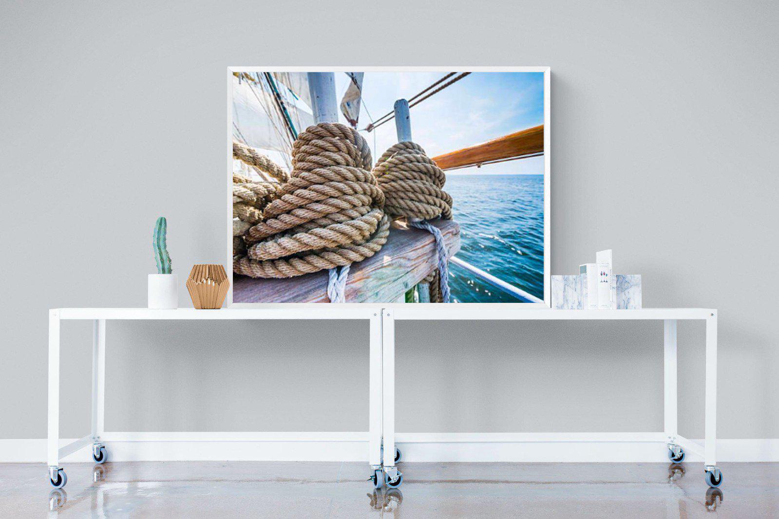Set Sail-Wall_Art-120 x 90cm-Mounted Canvas-White-Pixalot