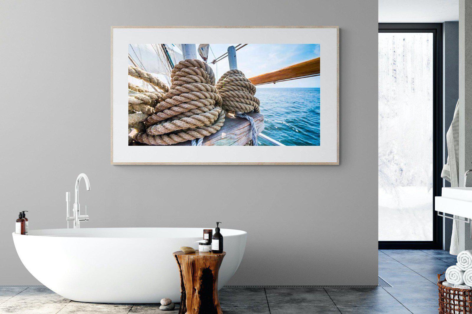 Set Sail-Wall_Art-180 x 110cm-Framed Print-Wood-Pixalot