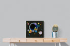 Several Circles-Wall_Art-50 x 50cm-Mounted Canvas-No Frame-Pixalot
