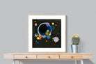 Several Circles-Wall_Art-80 x 80cm-Framed Print-Wood-Pixalot