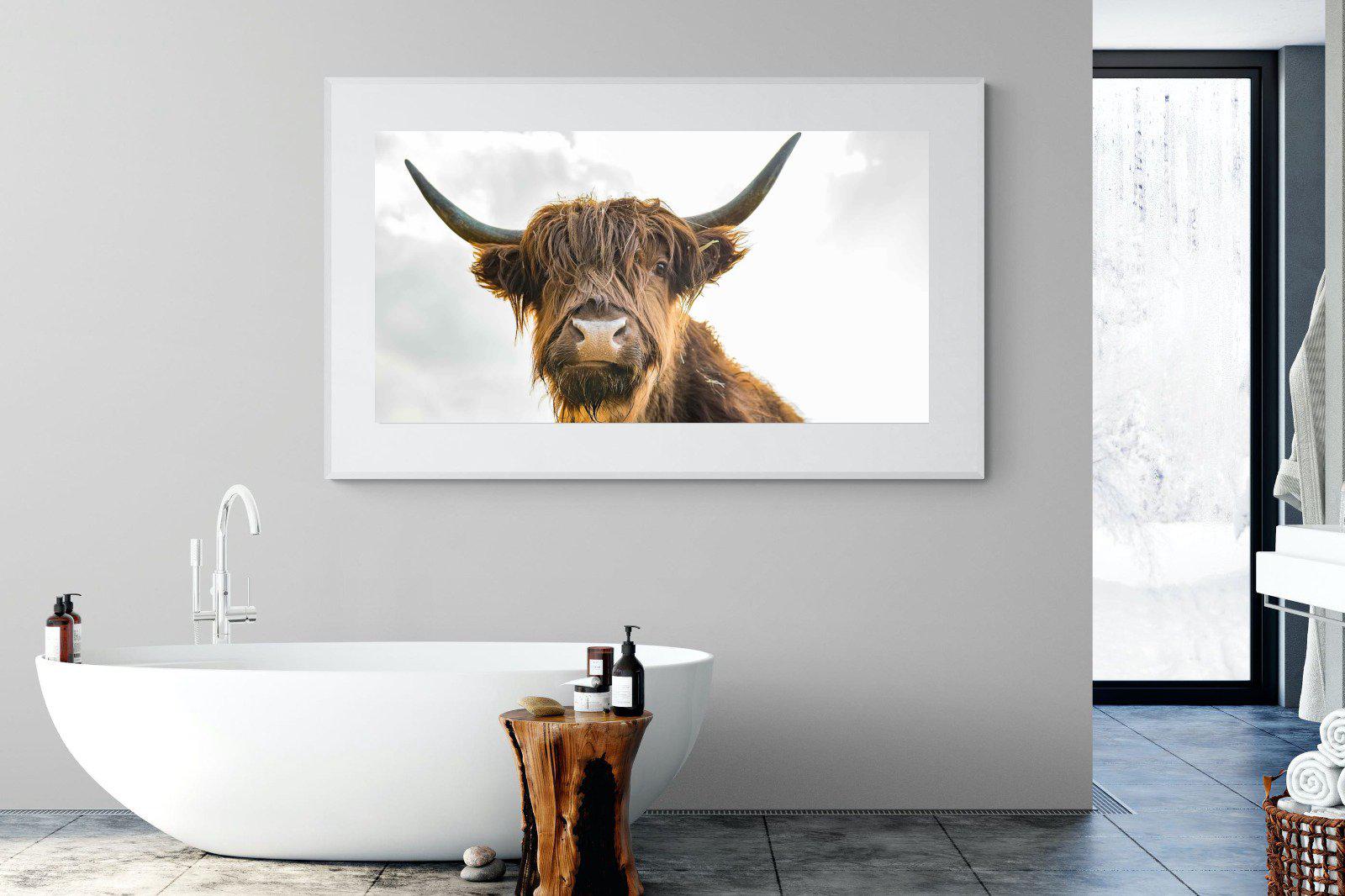 Shaggy-Wall_Art-180 x 110cm-Framed Print-White-Pixalot