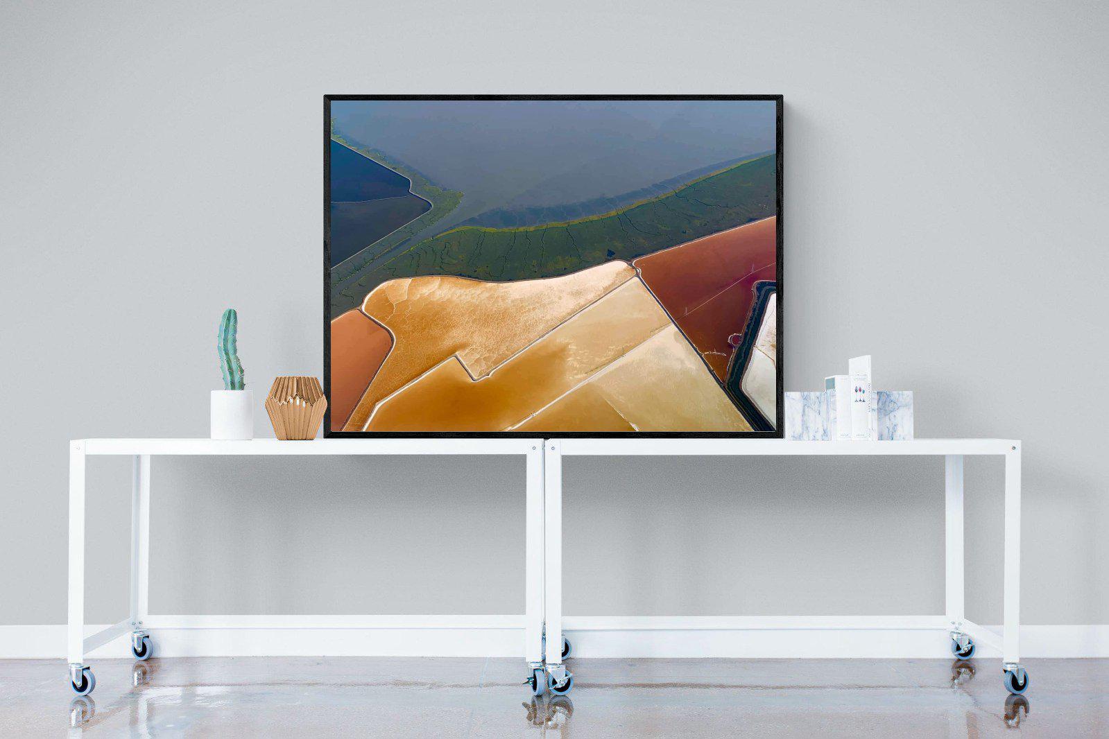 Shapes of Nature-Wall_Art-120 x 90cm-Mounted Canvas-Black-Pixalot
