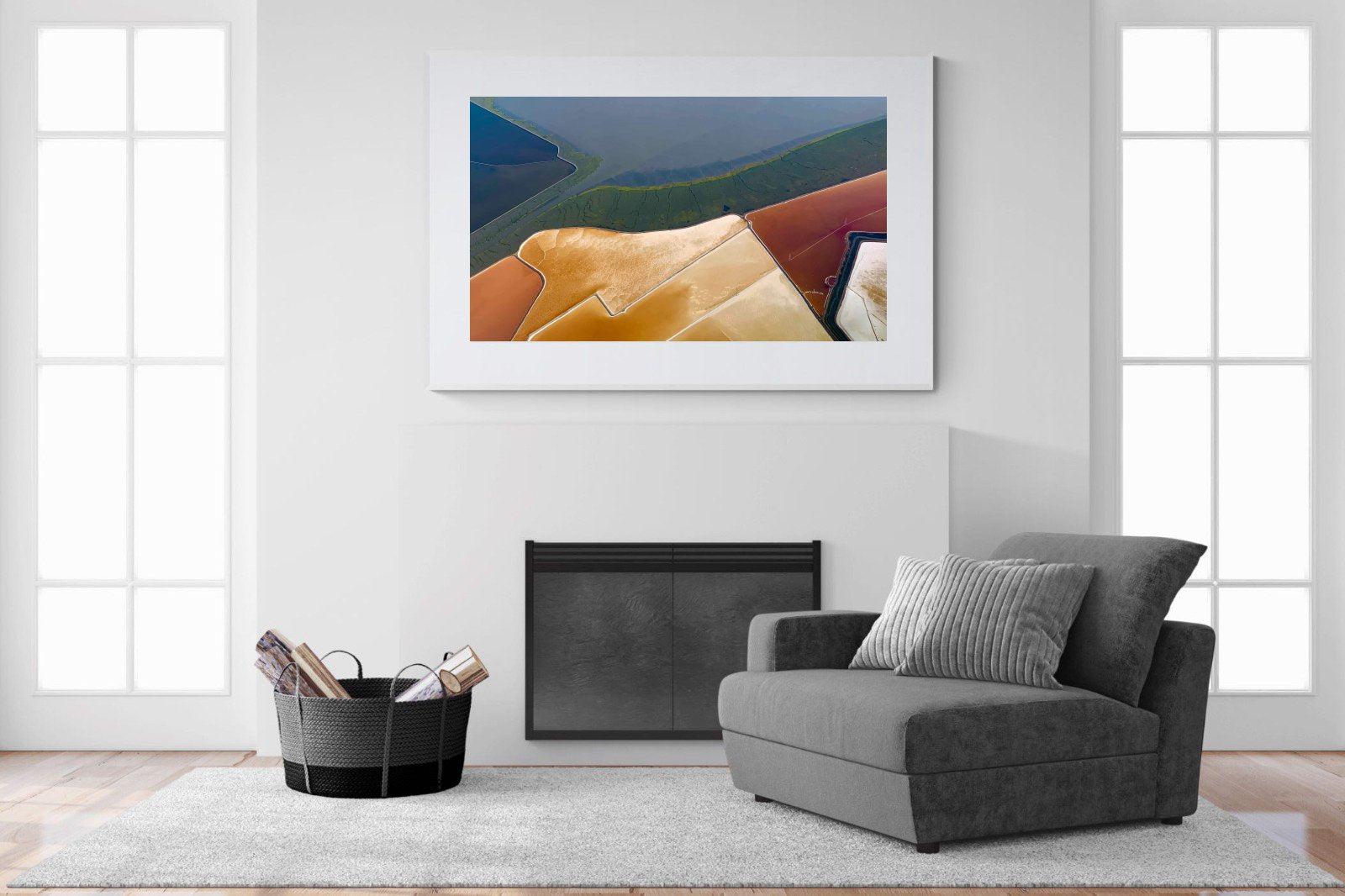 Shapes of Nature-Wall_Art-150 x 100cm-Framed Print-White-Pixalot