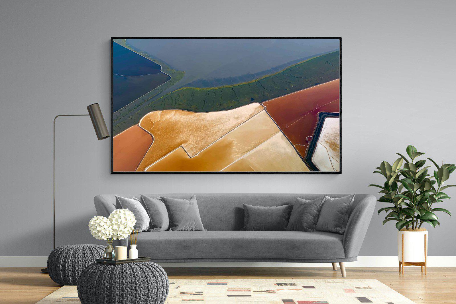 Shapes of Nature-Wall_Art-220 x 130cm-Mounted Canvas-Black-Pixalot