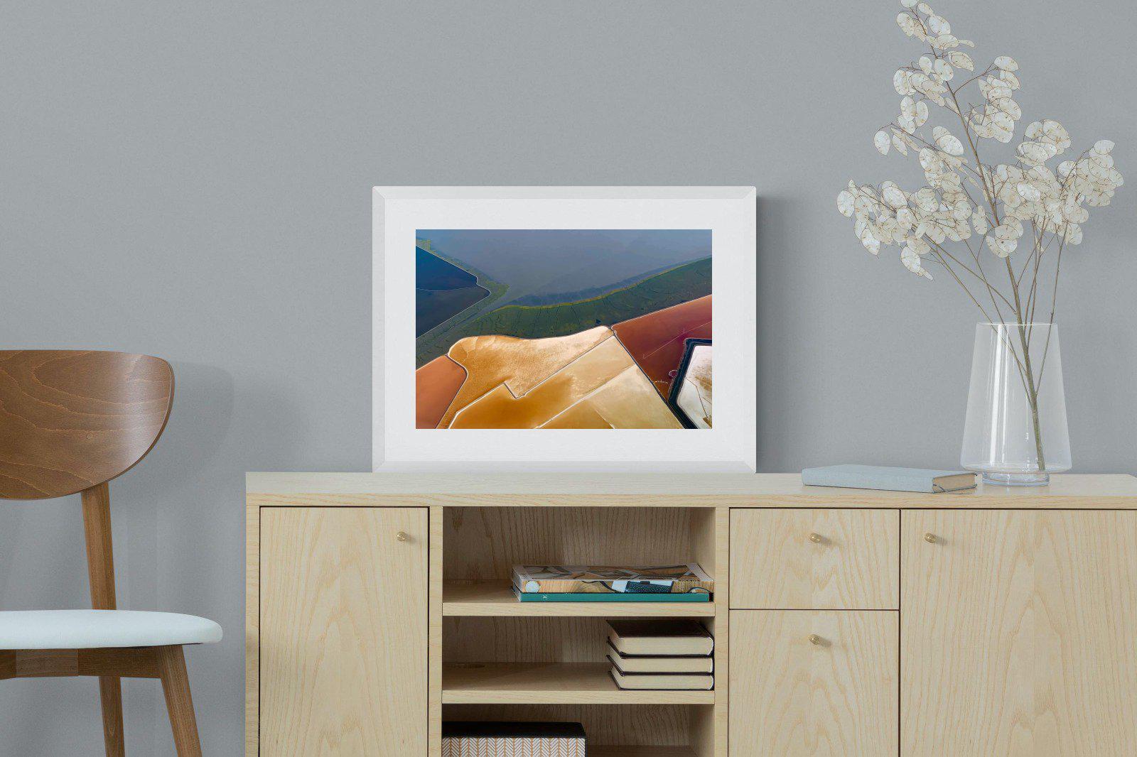 Shapes of Nature-Wall_Art-60 x 45cm-Framed Print-White-Pixalot
