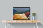 Shapes of Nature-Wall_Art-80 x 60cm-Mounted Canvas-Black-Pixalot