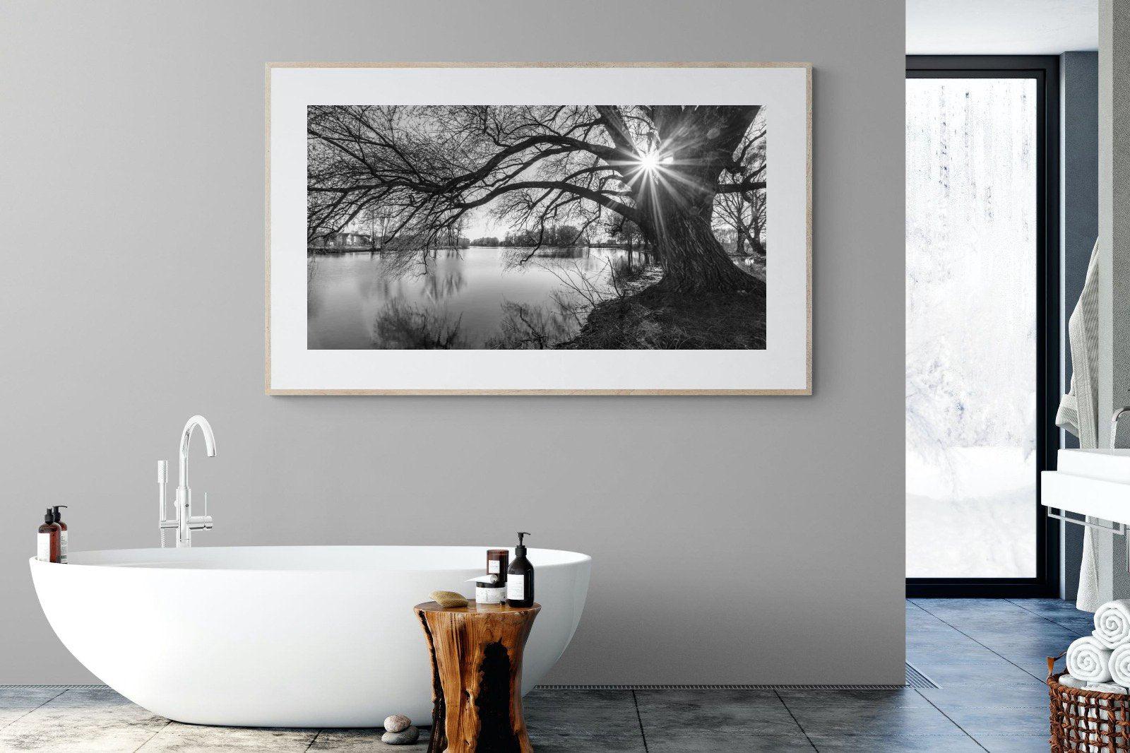 Shards of Light-Wall_Art-180 x 110cm-Framed Print-Wood-Pixalot
