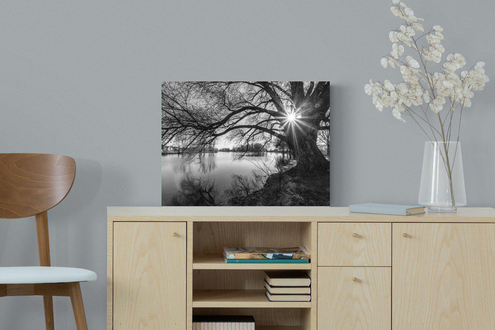 Shards of Light-Wall_Art-60 x 45cm-Mounted Canvas-No Frame-Pixalot