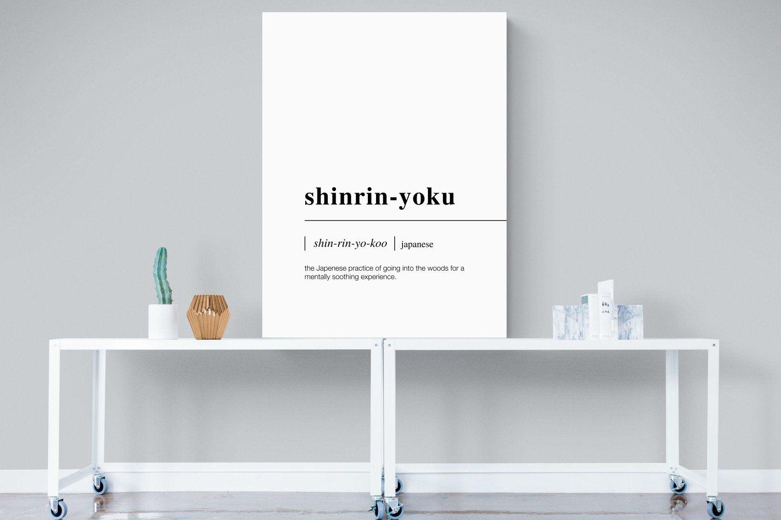 Shinrin-Yoku-Wall_Art-90 x 120cm-Mounted Canvas-No Frame-Pixalot
