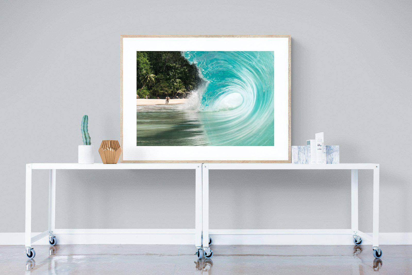 Shorebreak-Wall_Art-120 x 90cm-Framed Print-Wood-Pixalot