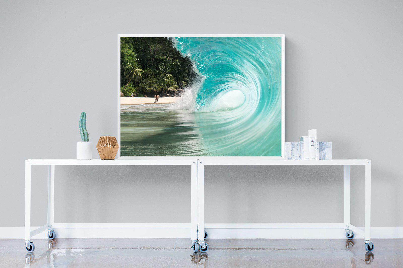 Shorebreak-Wall_Art-120 x 90cm-Mounted Canvas-White-Pixalot