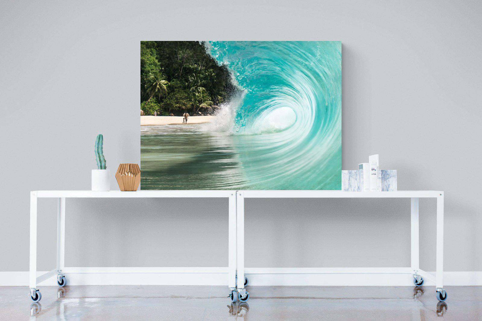 Shorebreak-Wall_Art-120 x 90cm-Mounted Canvas-No Frame-Pixalot
