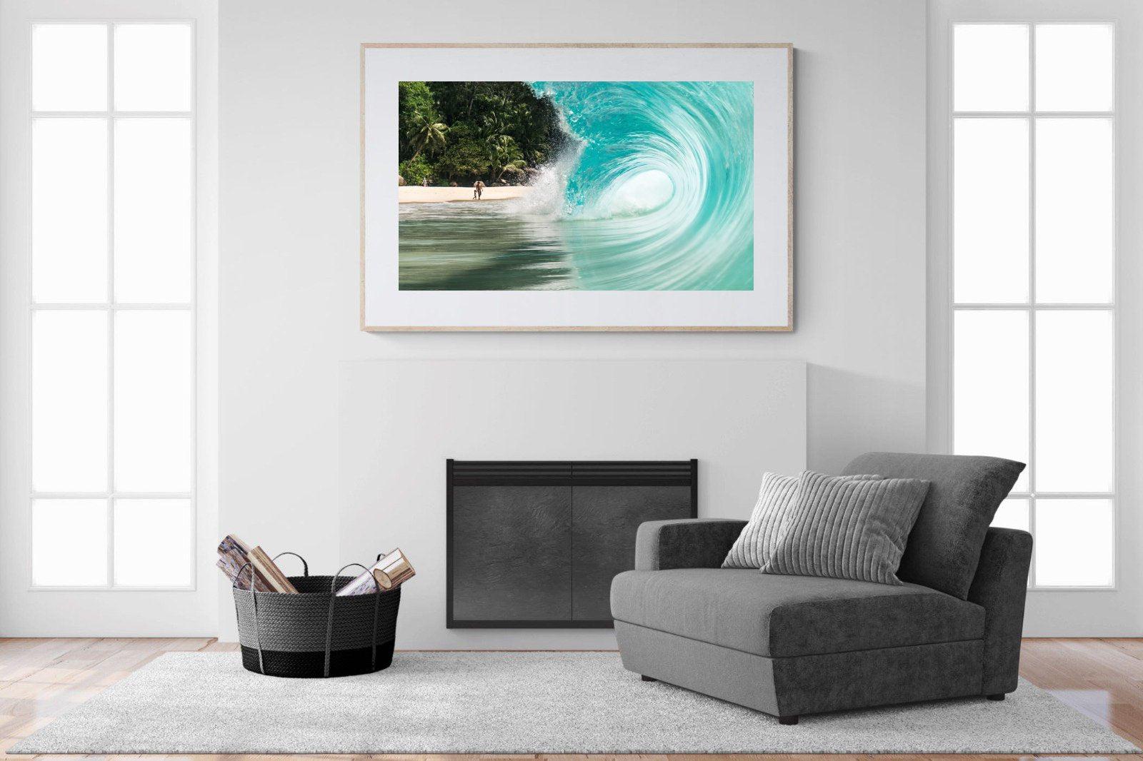 Shorebreak-Wall_Art-150 x 100cm-Framed Print-Wood-Pixalot