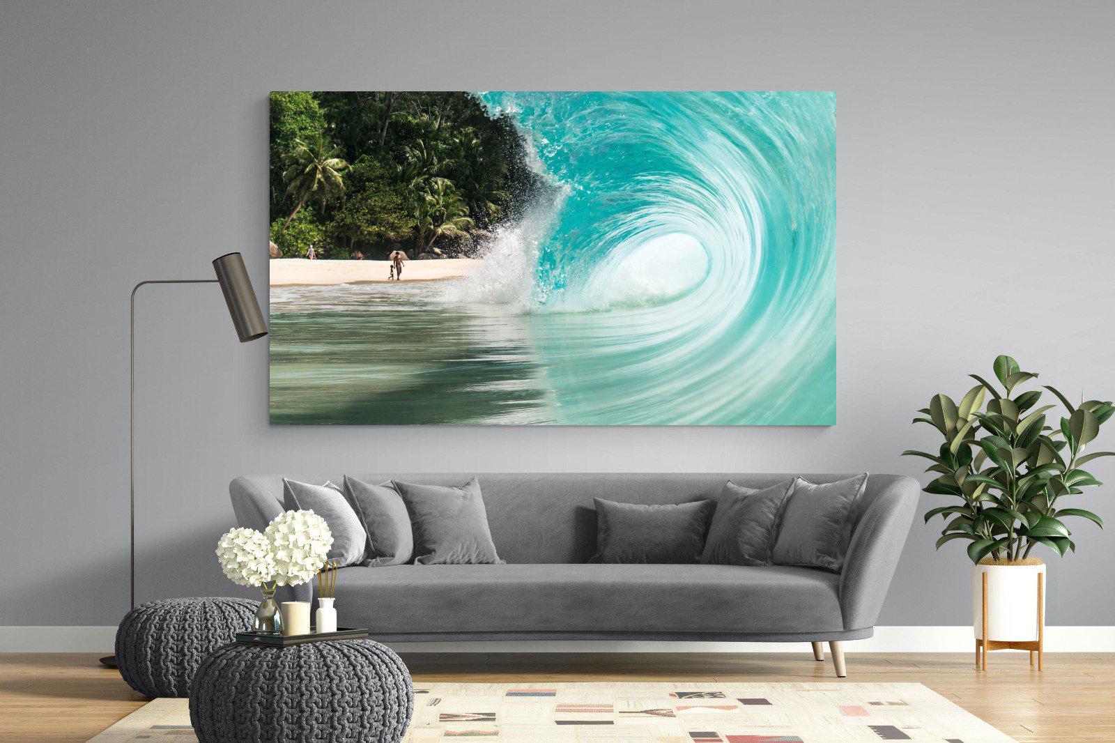 Shorebreak-Wall_Art-220 x 130cm-Mounted Canvas-No Frame-Pixalot