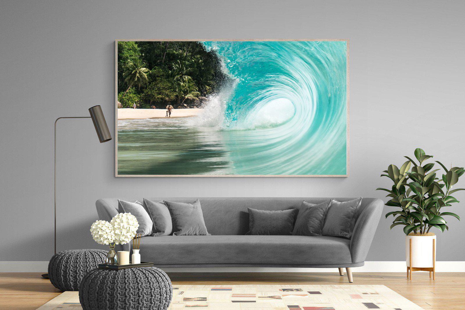 Shorebreak-Wall_Art-220 x 130cm-Mounted Canvas-Wood-Pixalot