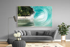 Shorebreak-Wall_Art-220 x 130cm-Mounted Canvas-Wood-Pixalot