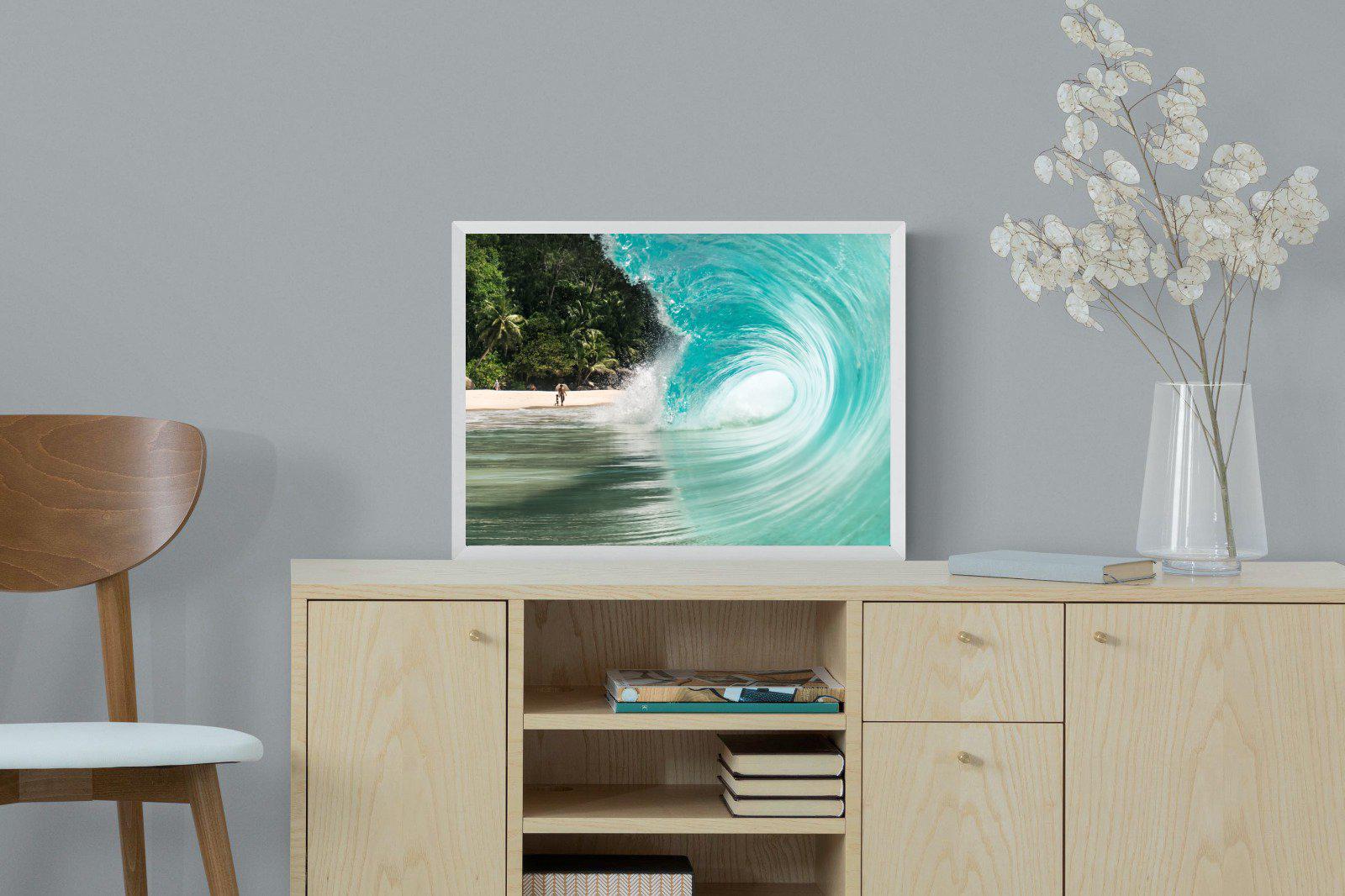 Shorebreak-Wall_Art-60 x 45cm-Mounted Canvas-White-Pixalot