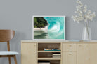 Shorebreak-Wall_Art-60 x 45cm-Mounted Canvas-White-Pixalot