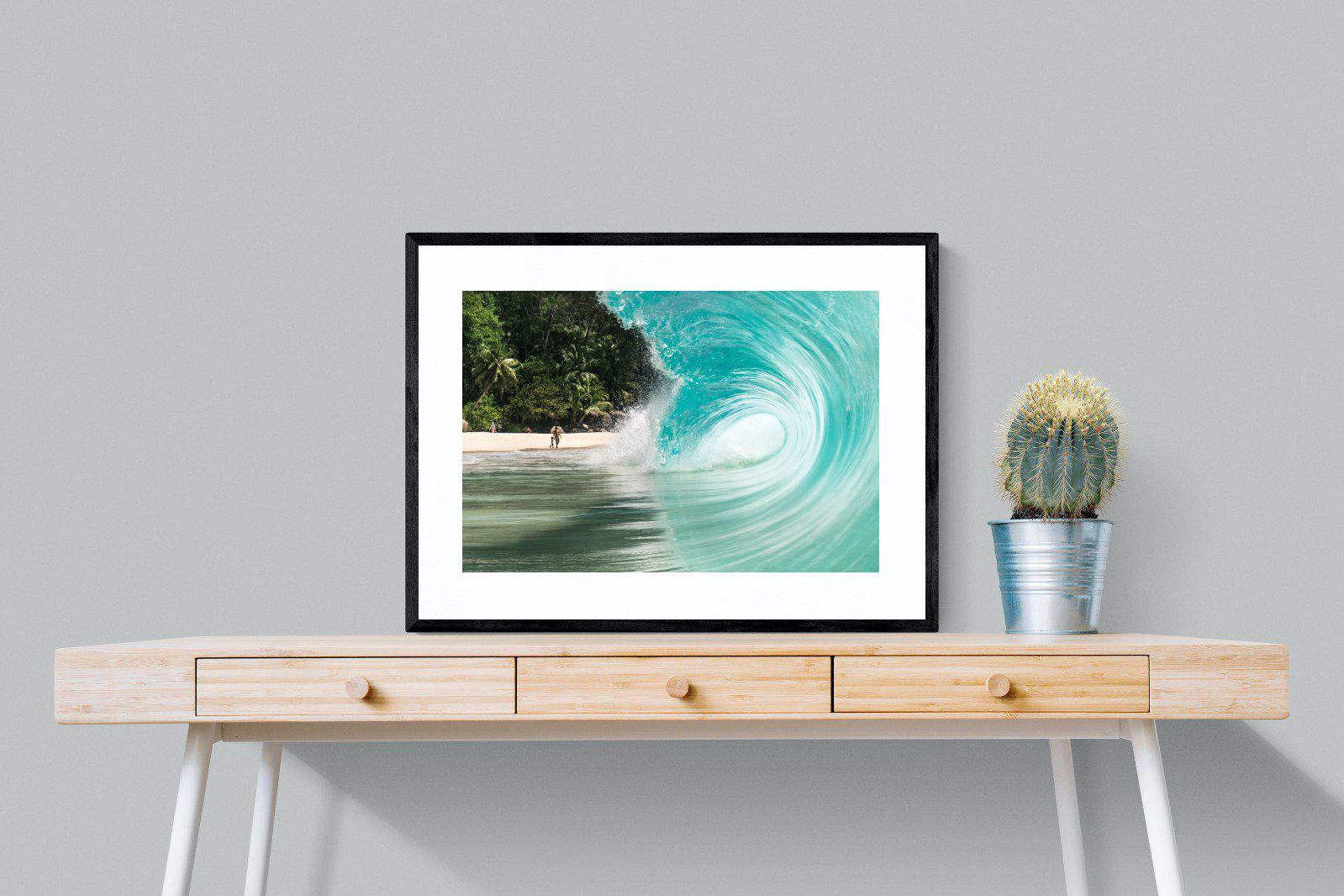 Shorebreak-Wall_Art-80 x 60cm-Framed Print-Black-Pixalot