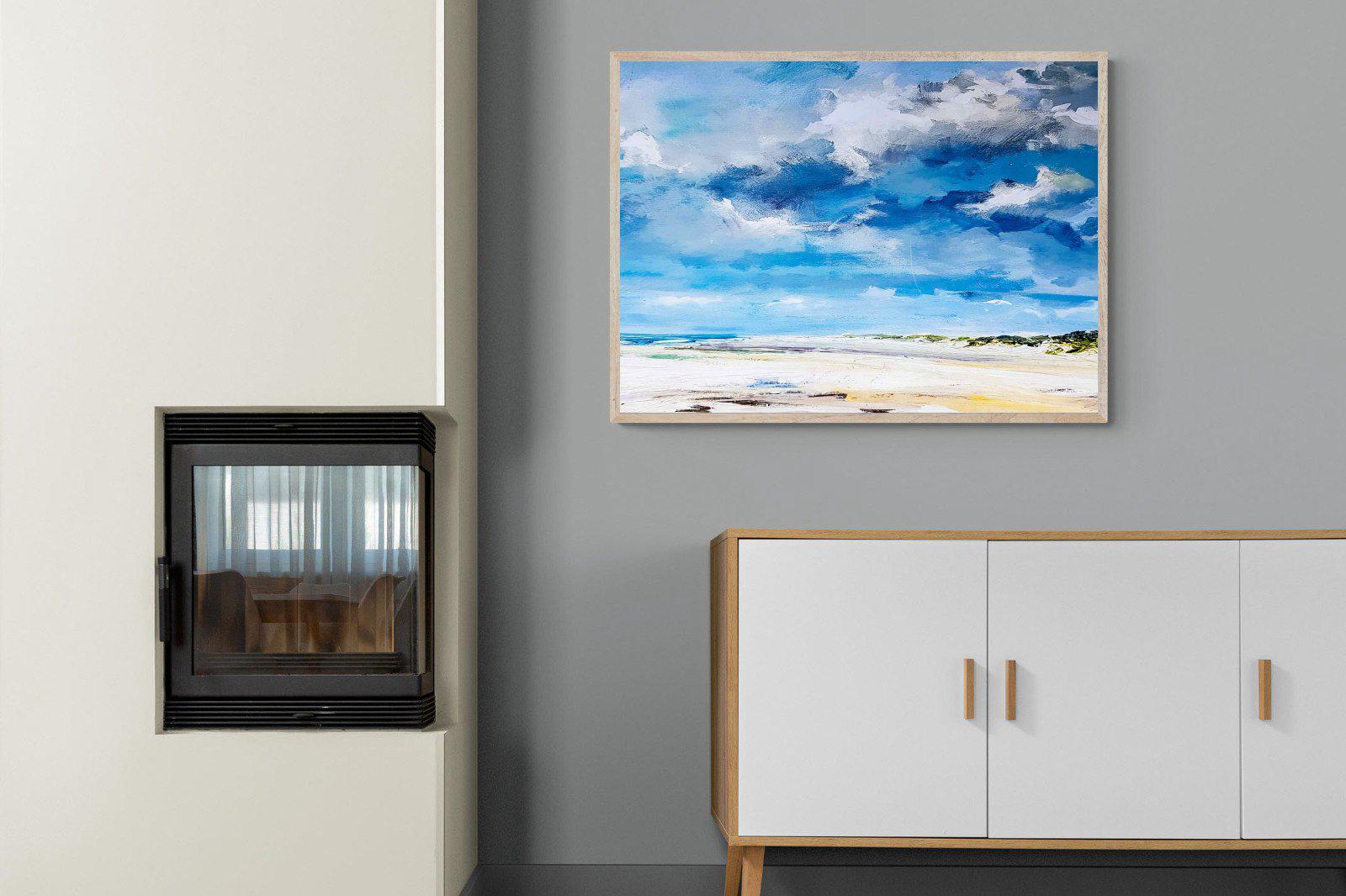 Shoreline-Wall_Art-100 x 75cm-Mounted Canvas-Wood-Pixalot