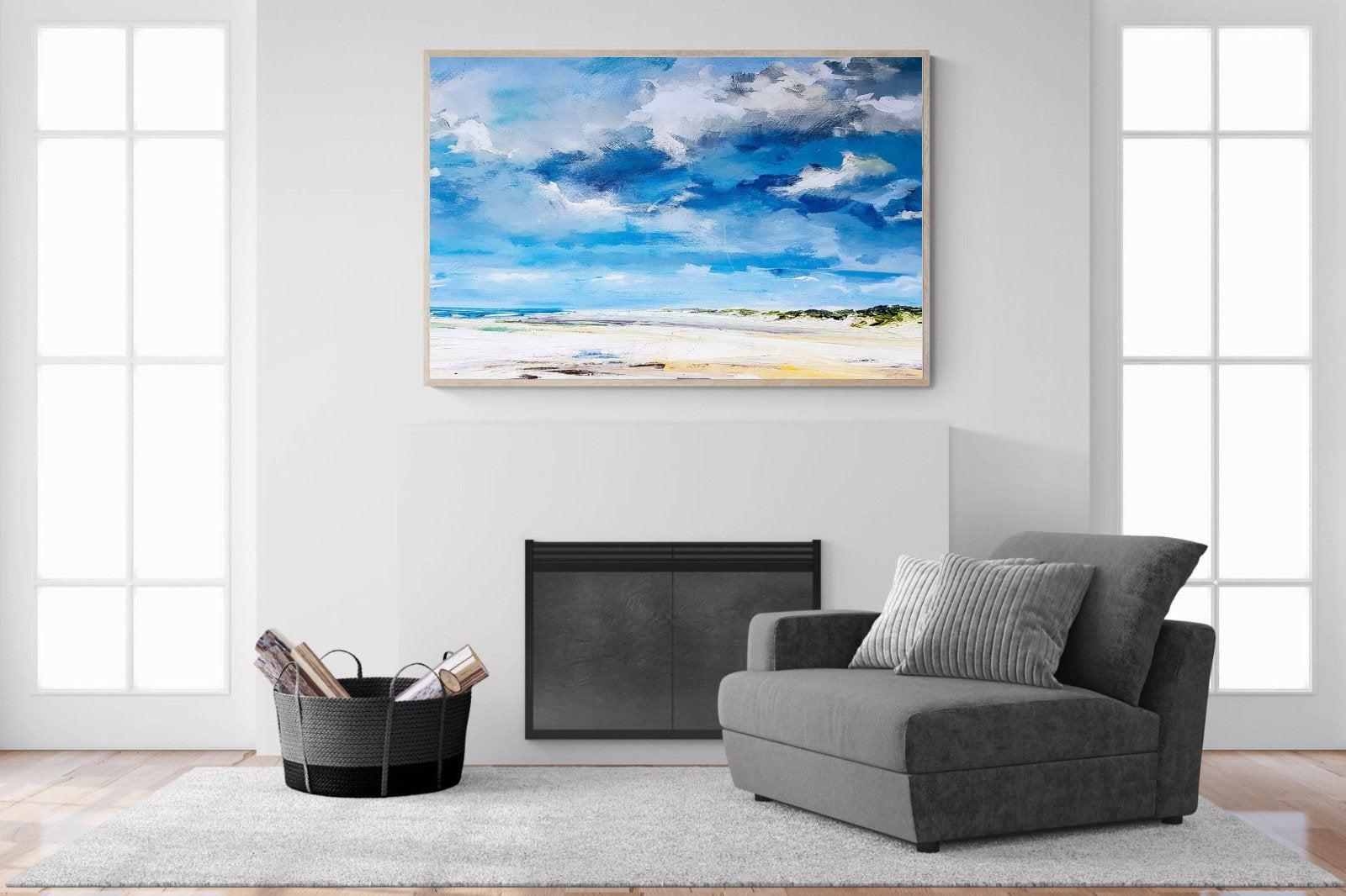 Shoreline-Wall_Art-150 x 100cm-Mounted Canvas-Wood-Pixalot