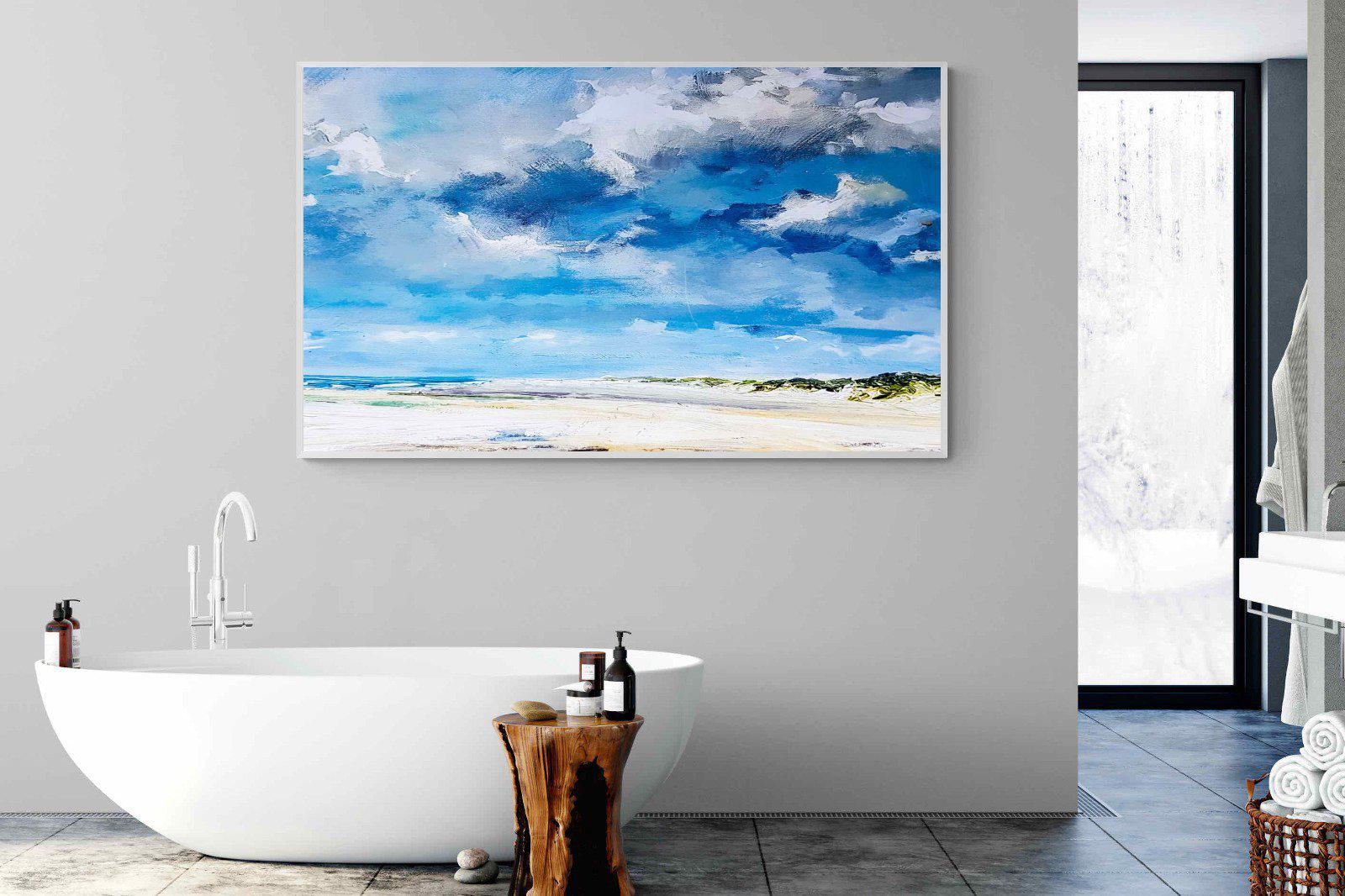 Shoreline-Wall_Art-180 x 110cm-Mounted Canvas-White-Pixalot