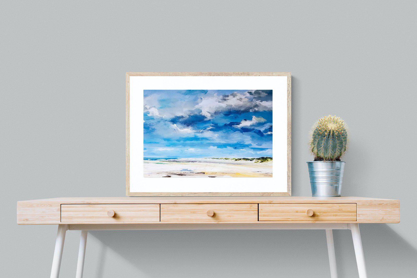 Shoreline-Wall_Art-80 x 60cm-Framed Print-Wood-Pixalot