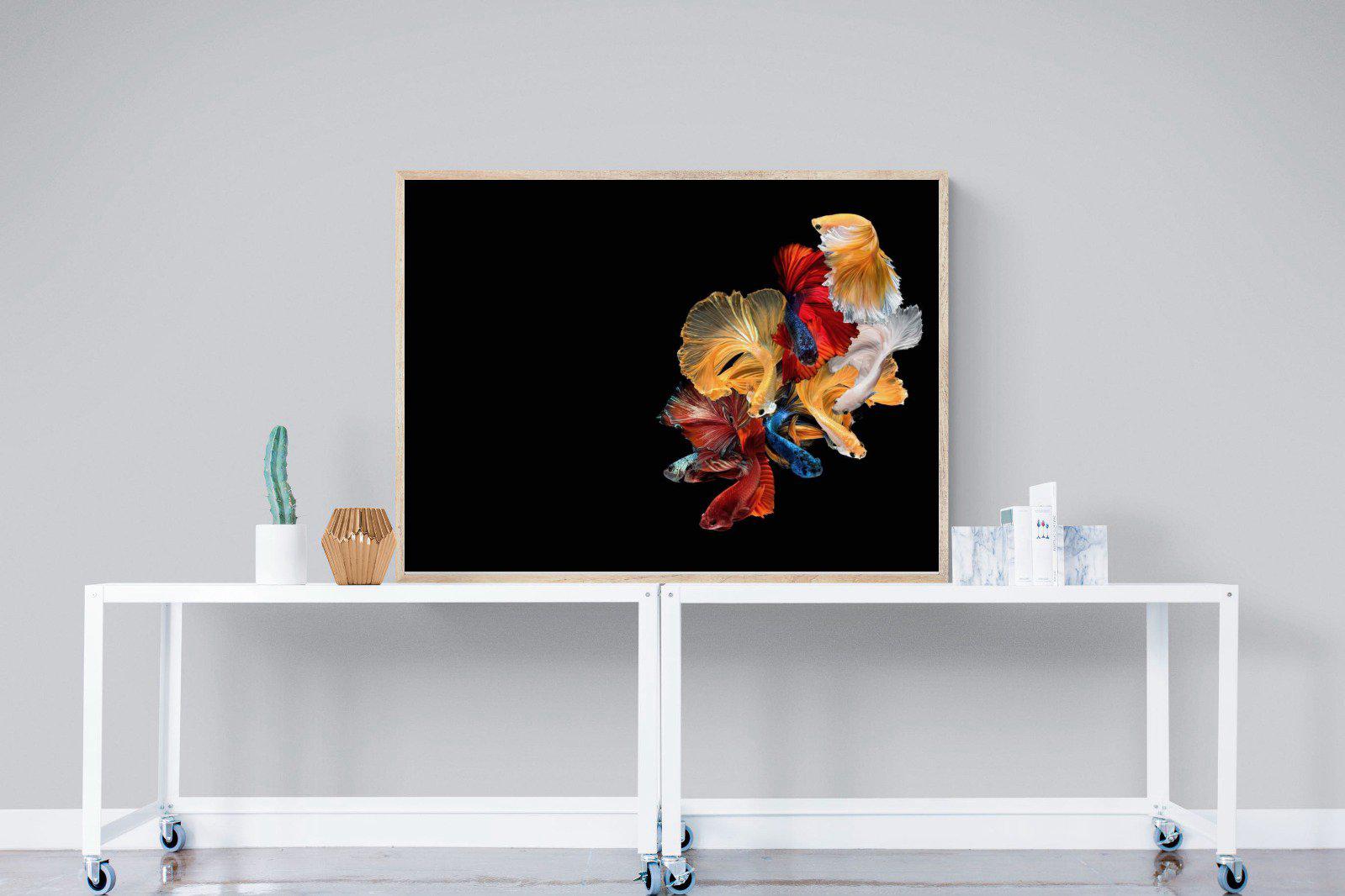 Siamese-Wall_Art-120 x 90cm-Mounted Canvas-Wood-Pixalot