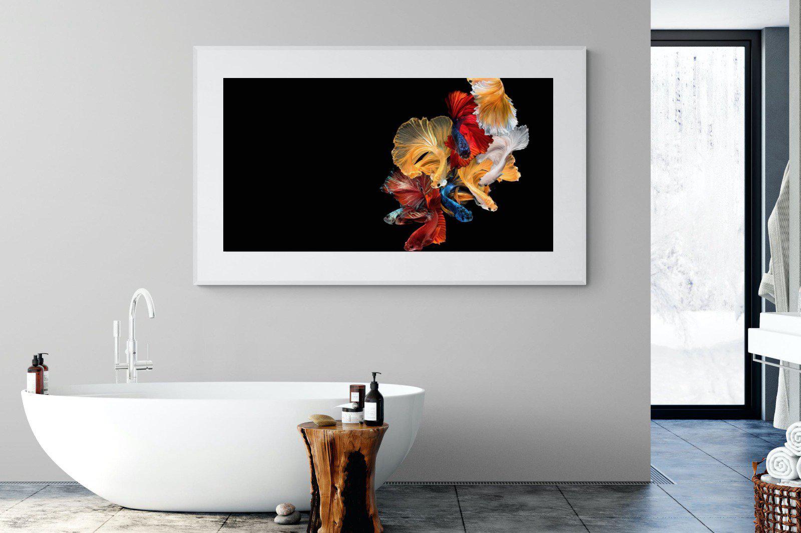 Siamese-Wall_Art-180 x 110cm-Framed Print-White-Pixalot