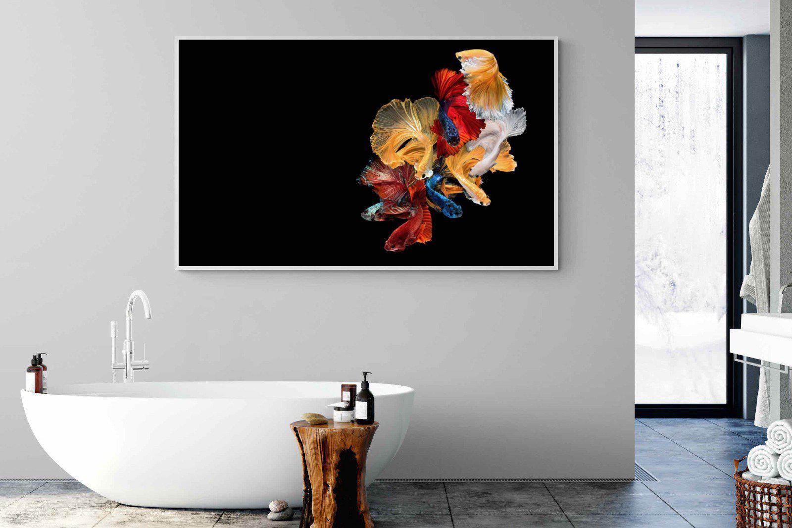Siamese-Wall_Art-180 x 110cm-Mounted Canvas-White-Pixalot