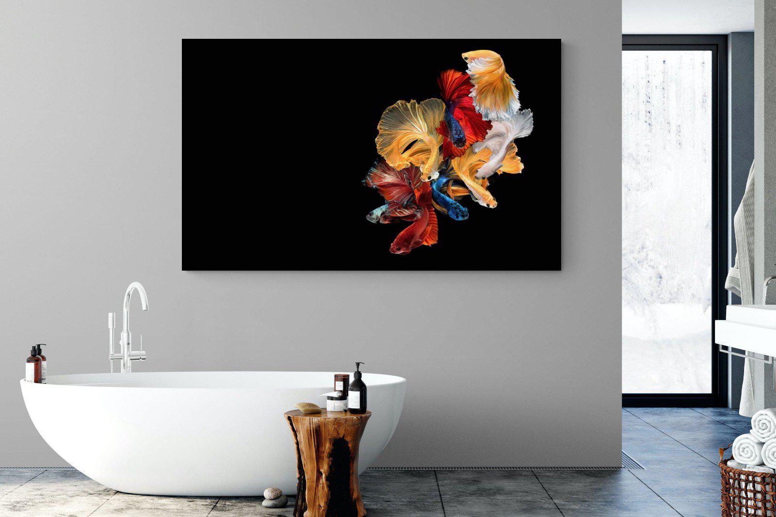 Siamese-Wall_Art-180 x 110cm-Mounted Canvas-No Frame-Pixalot