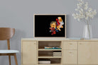 Siamese-Wall_Art-60 x 45cm-Mounted Canvas-Wood-Pixalot
