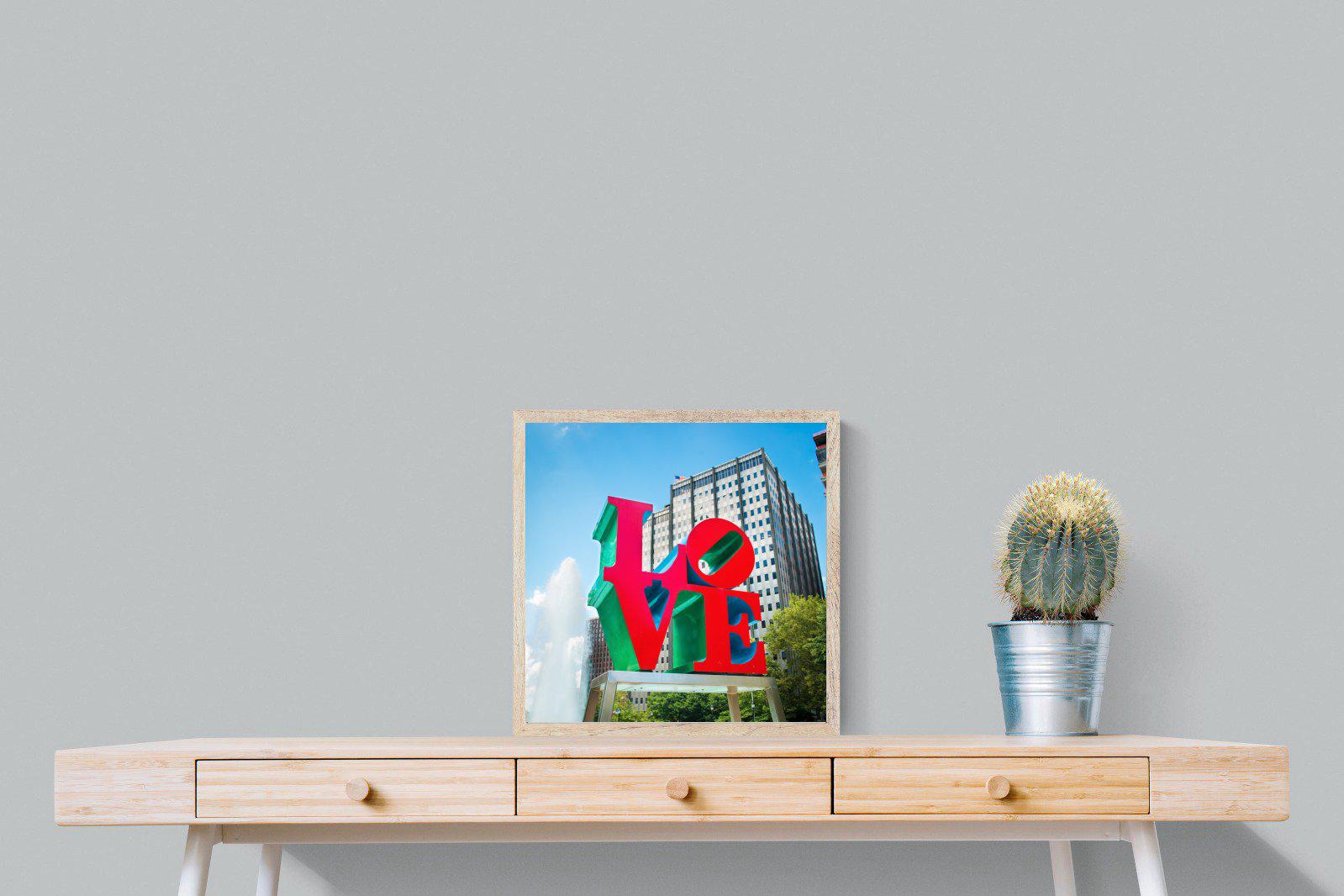 Sign of Love-Wall_Art-50 x 50cm-Mounted Canvas-Wood-Pixalot