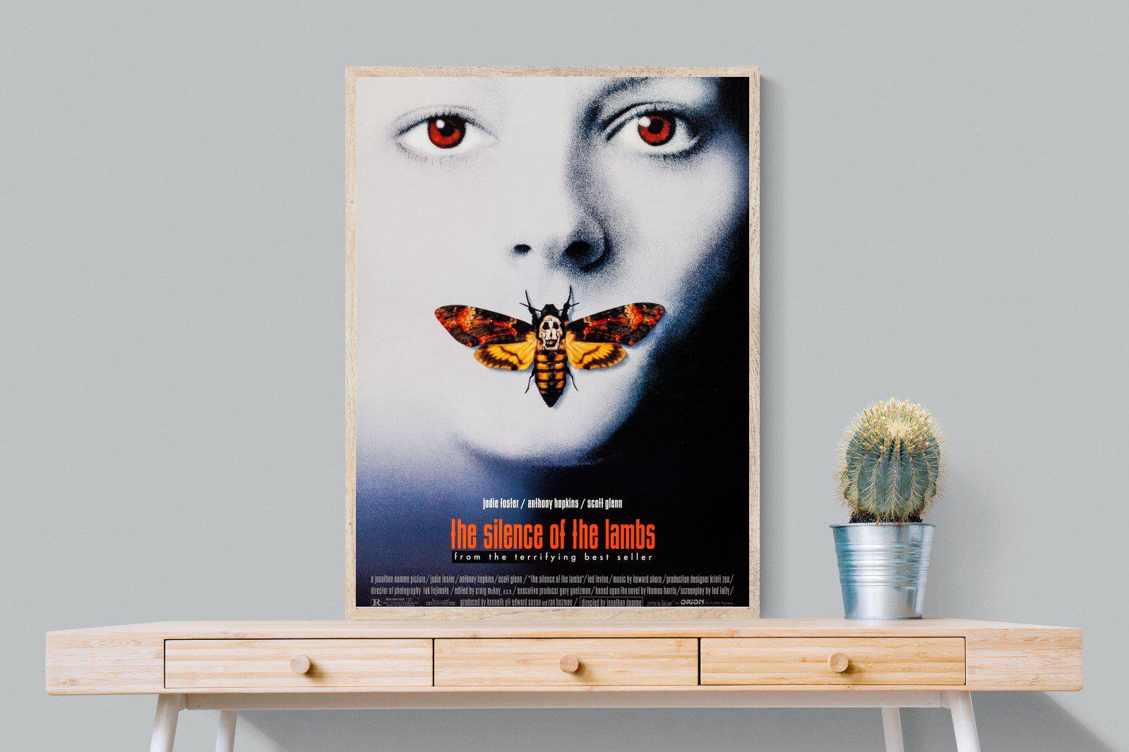 Silence of the Lambs-Wall_Art-75 x 100cm-Mounted Canvas-Wood-Pixalot