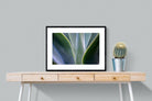 Silky Leaves-Wall_Art-80 x 60cm-Framed Print-Black-Pixalot